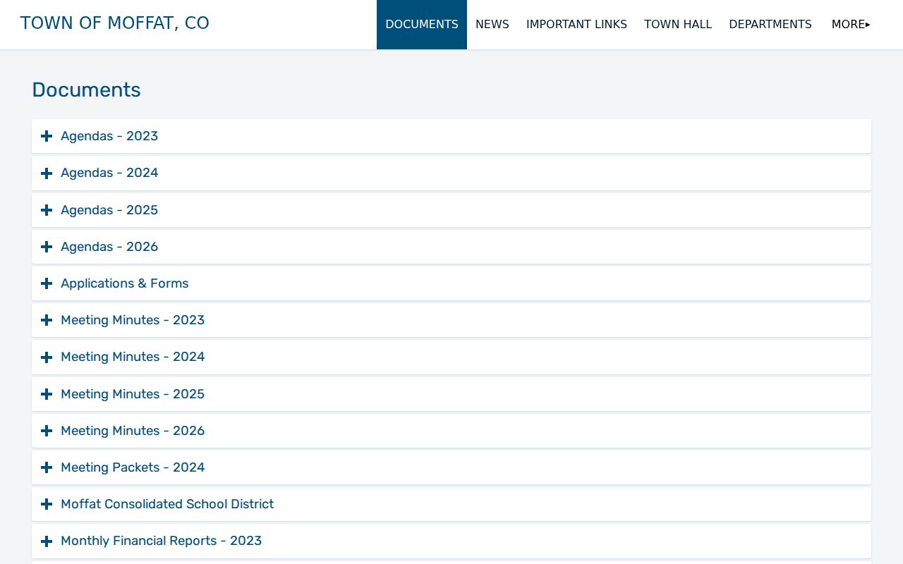 Crestone court records compared with another official town documents page